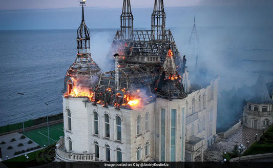 Tragedy Strikes: Ukraine’s Harry Potter Castle Destroyed by Russian Missile Attack